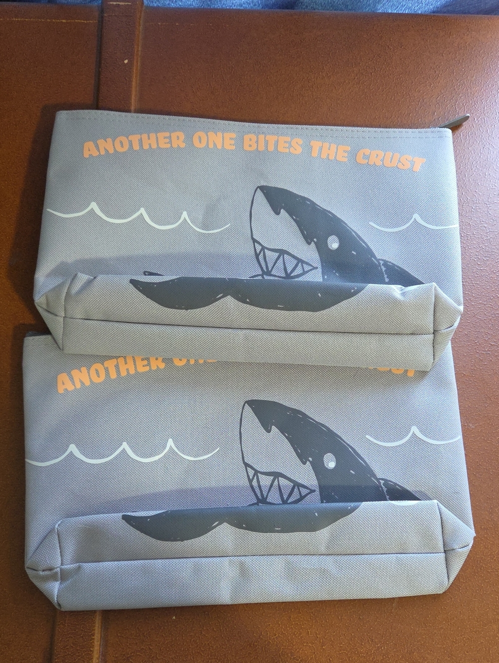 Thirty-one Shark Zipper Snack Pouch X 2